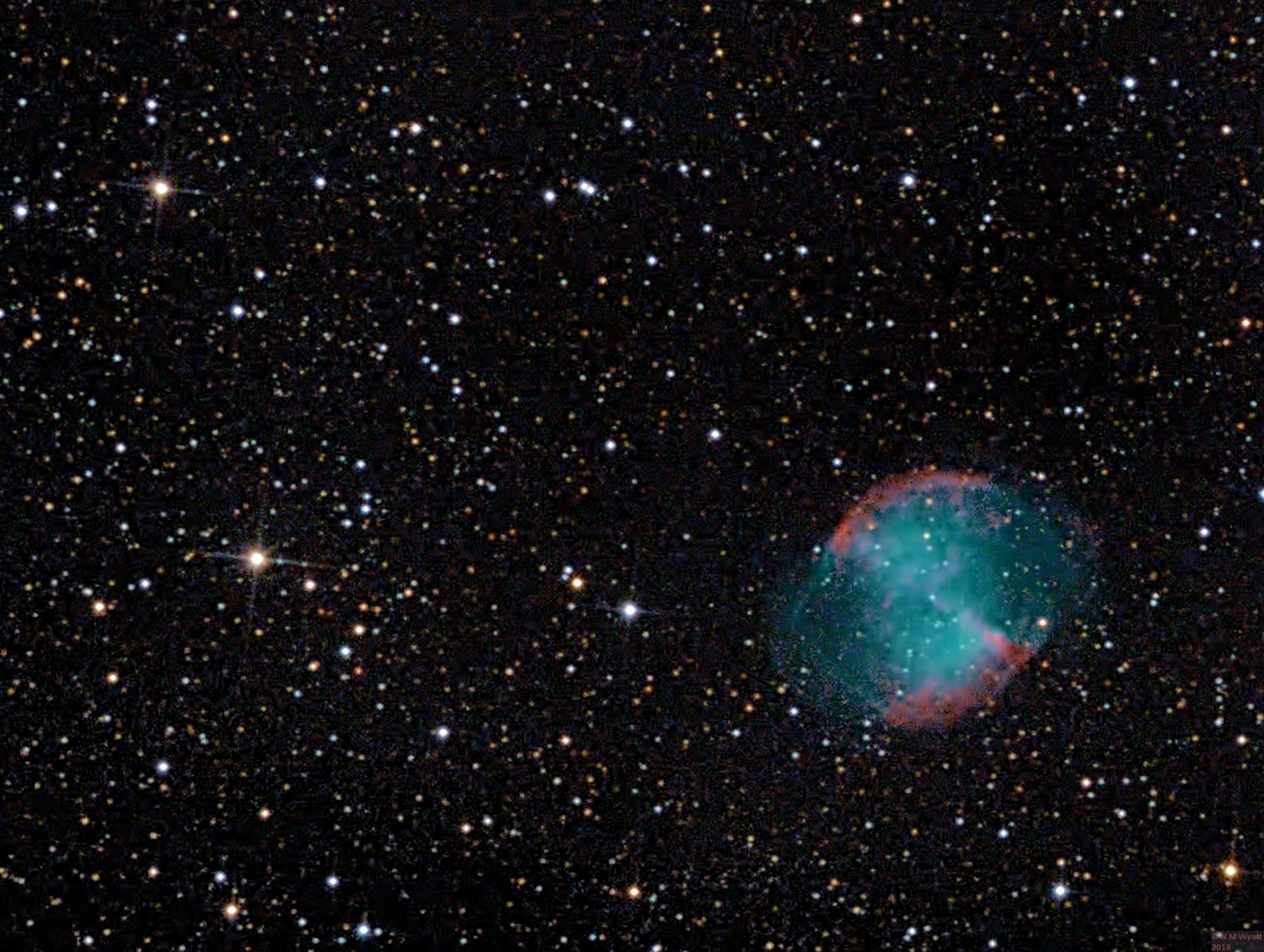 M27 Dumbell Nebula