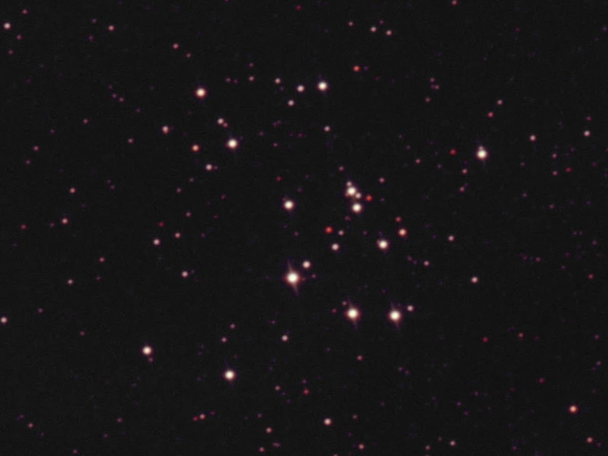 M18 open cluster