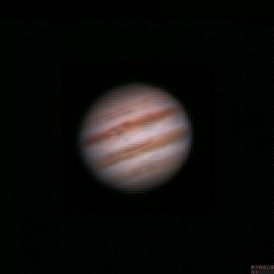 Jupiter in Aprilm 2016