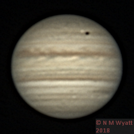 Jupiter and transit of Io
