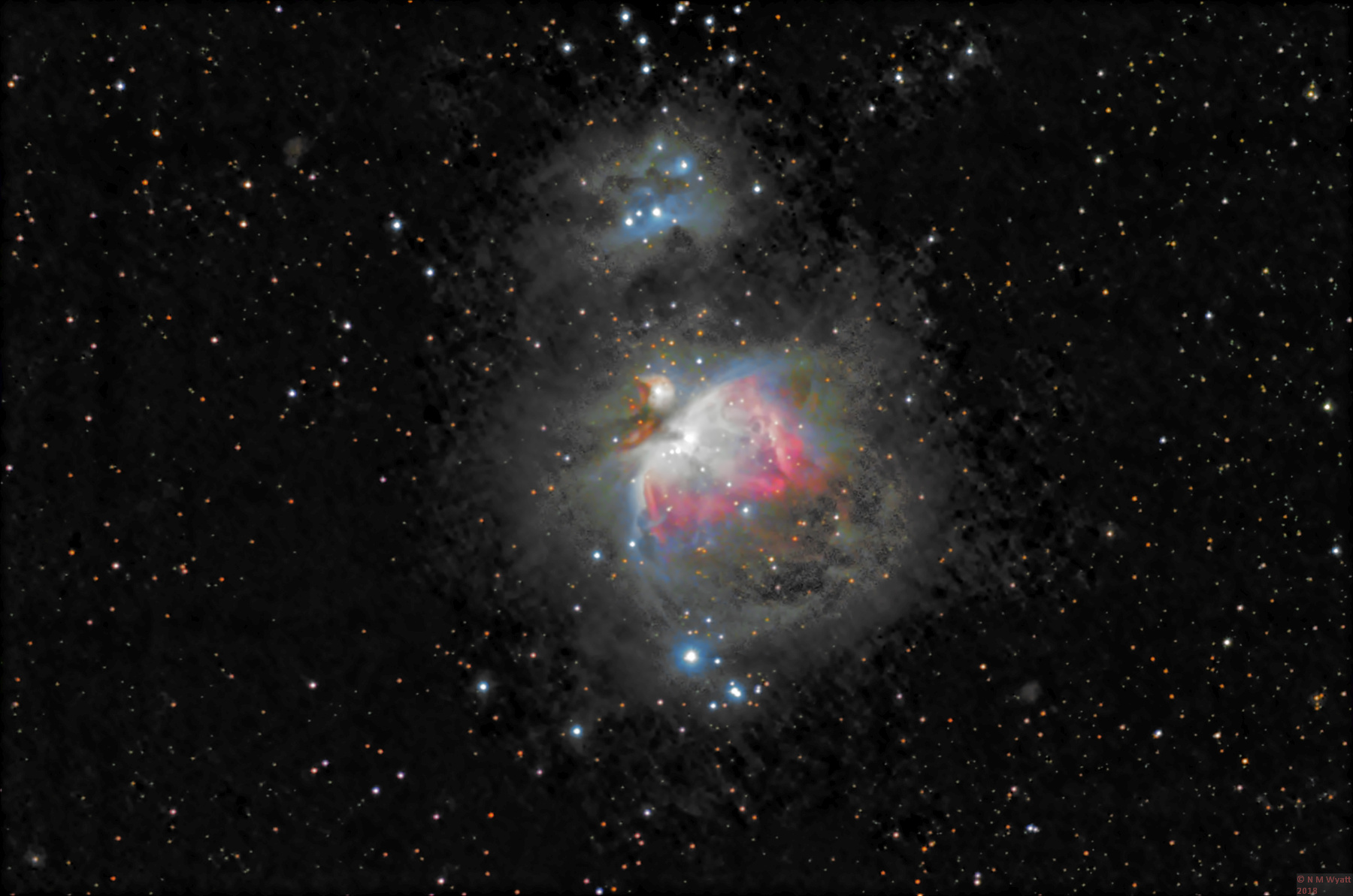 orion nebula reprocessed