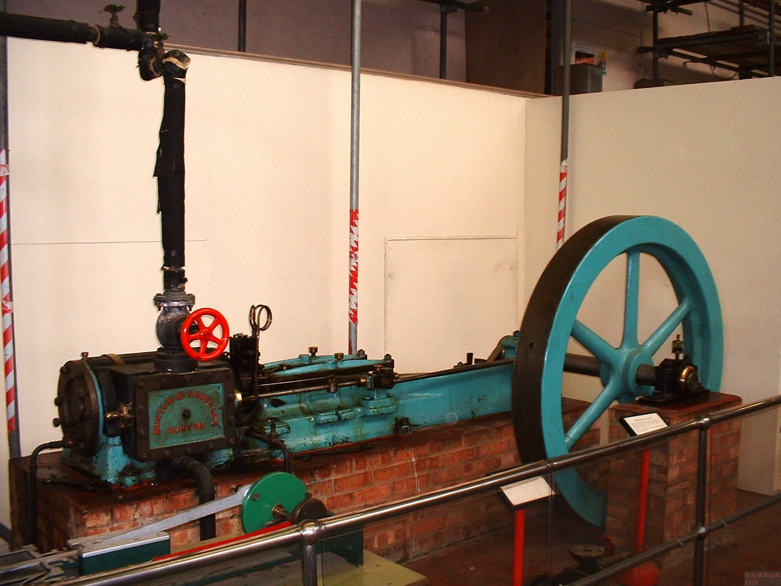 Buxton and Thornley engine at Abbey Pumping Station